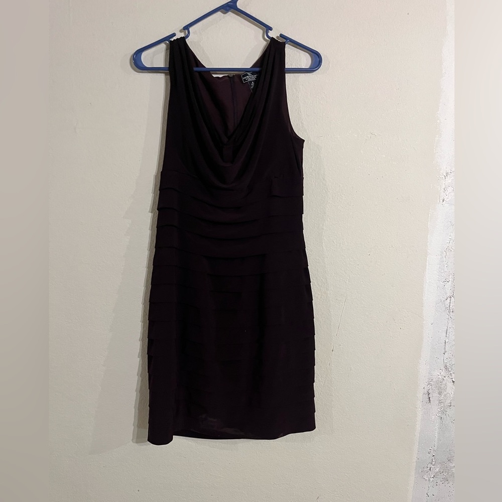 American Living Sleeveless Purple Cocktail Dress